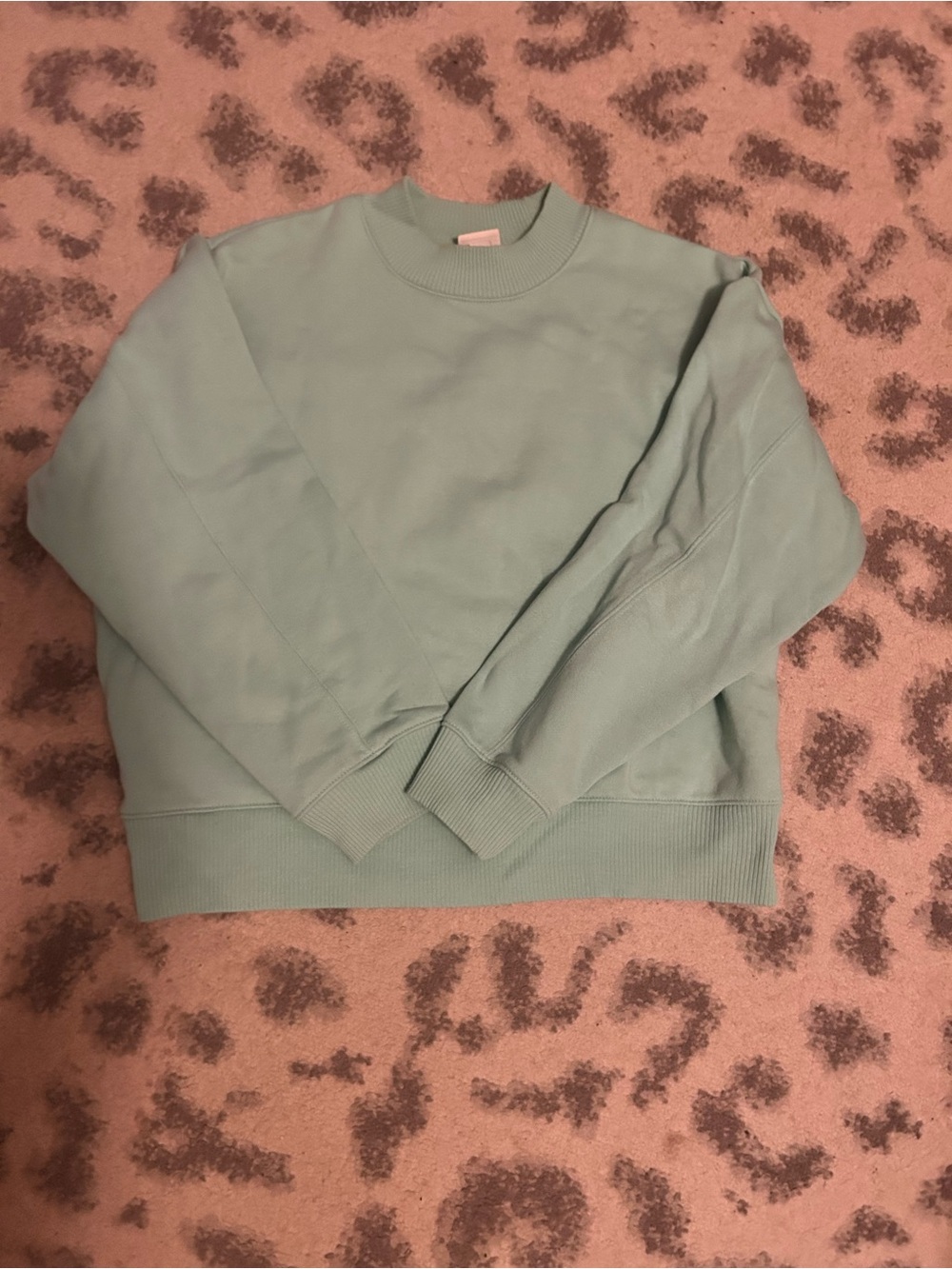 a new day Mint Green Crewneck Sweatshirt